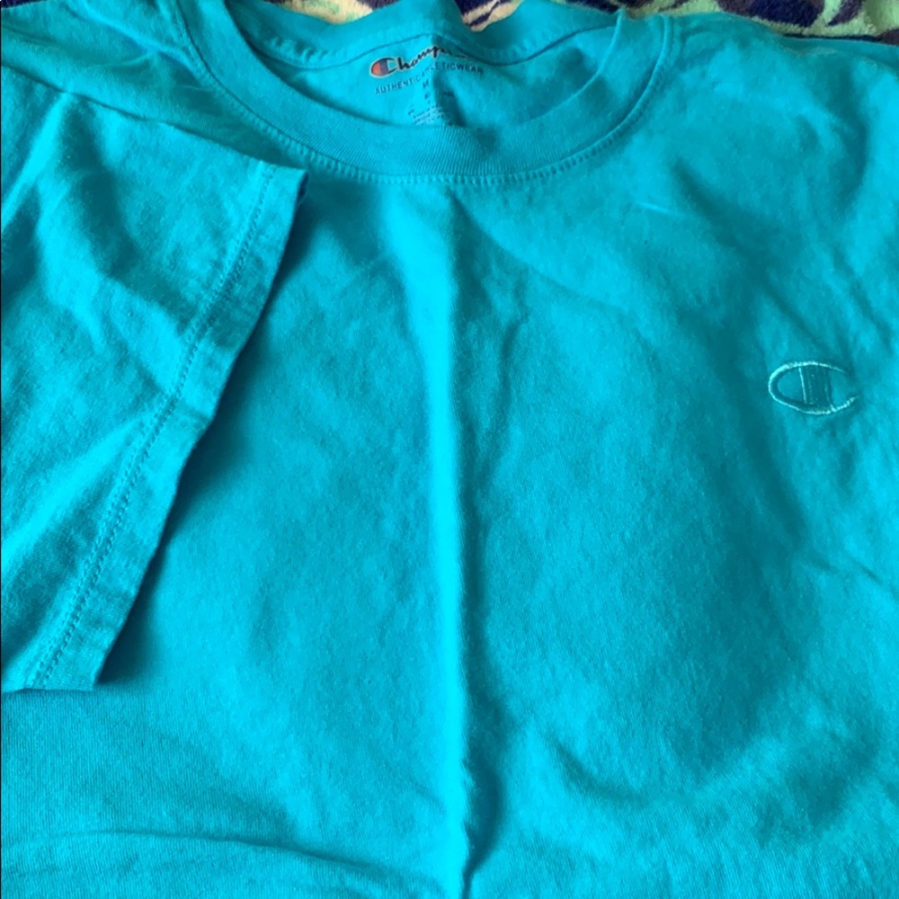 (SOLD) - Blue champion tshirt